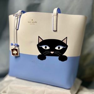 Kate Spade Cat Collection Tote (big Len) bag
